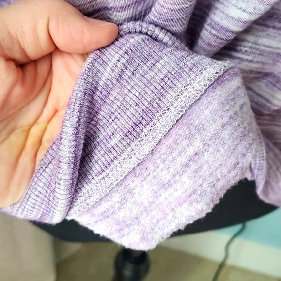 Eddie Bauer purple white space dye Hoodie Small/Medium - Picture 8 of 9